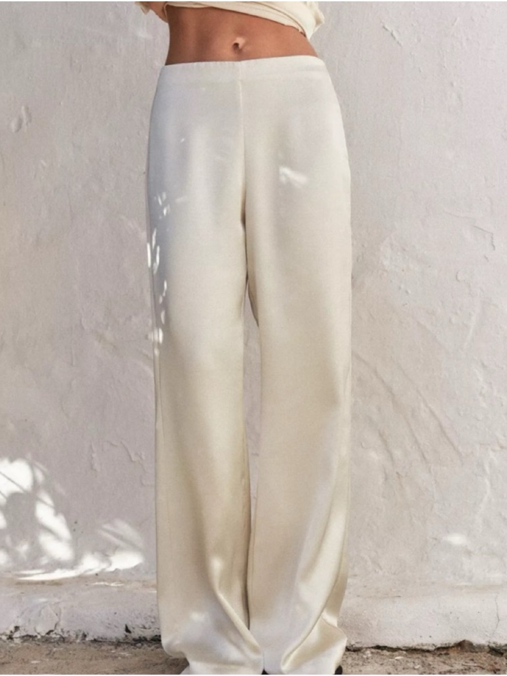 NWT Zara Silk Pants